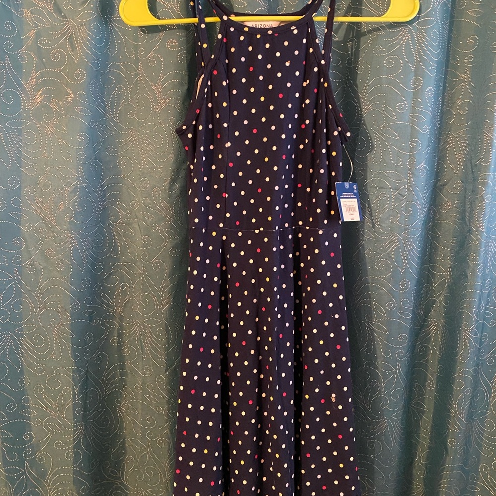 Polka Dot Sleeveless Dress